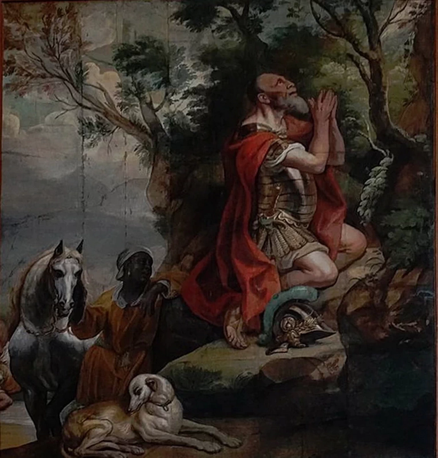 La preghiera di Gedeone - Louvre, Parigi